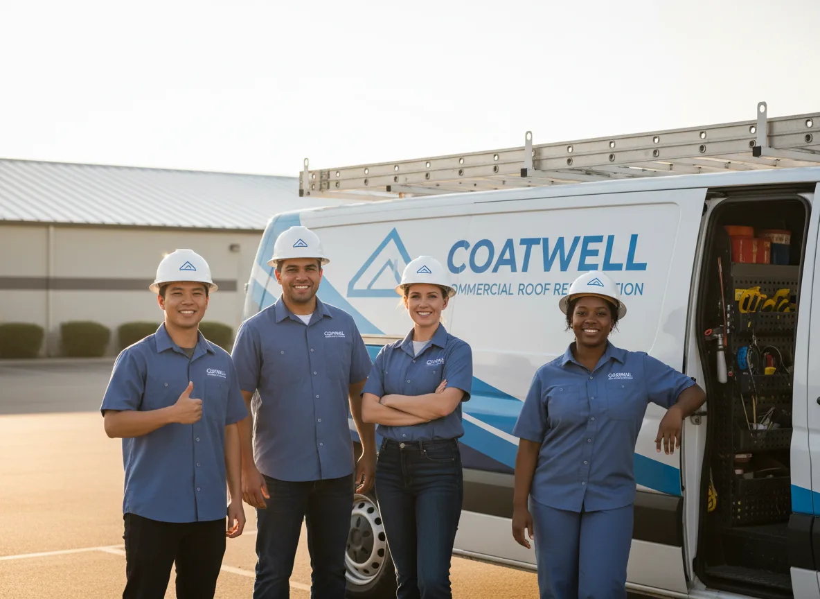 Commercial roof coating company in Clyde, OH